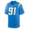 Nick Barrett Los Angeles Chargers Nike Team Game Jersey - - Alt1