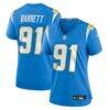 Nick Barrett Los Angeles Chargers Nike Women's Team Game Jersey - - Front View