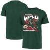 Quinn Hughes Minnesota Wild '47 City Name & Number T-Shirt - Green - Front View