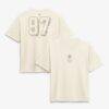 Connor McDavid Edmonton Oilers Women's Cream Fashion Name & Number T-Shirt - - Front View