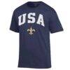 New Orleans Saints Champion Americana T-Shirt - Navy - Side View