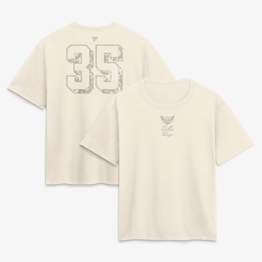 Azzi Fudd Dallas Wings Women's Fashion Name & Number T-Shirt