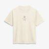 Sabrina Ionescu New York Liberty Women's Fashion Name & Number T-Shirt - Cream - Side View