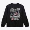 Carolina Hurricanes Mitchell & Ness 2026 Stanley Cup Champions Trophy Sweatshirt - Black - Front View