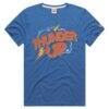 Oklahoma City Thunder Homage Unisex Thunder Up Tri-Blend T-Shirt - Blue - Front View