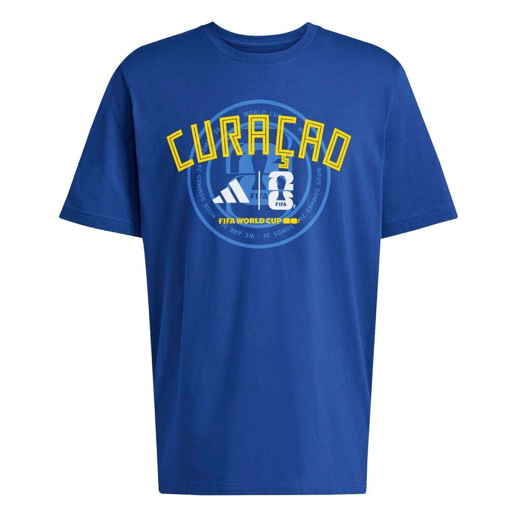 Curacao National Team adidas 2026 FIFA World Cup Qualifier T-Shirt