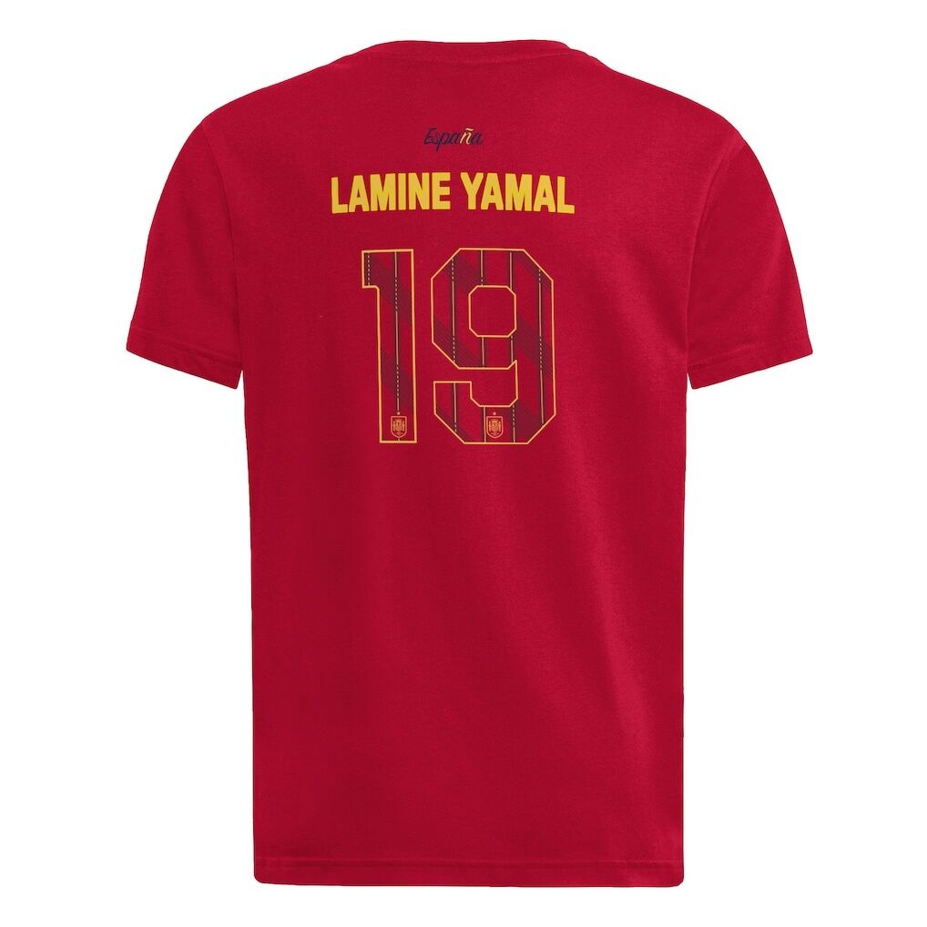 Lamine Yamal Spain National Team adidas Youth Name & Number T-Shirt