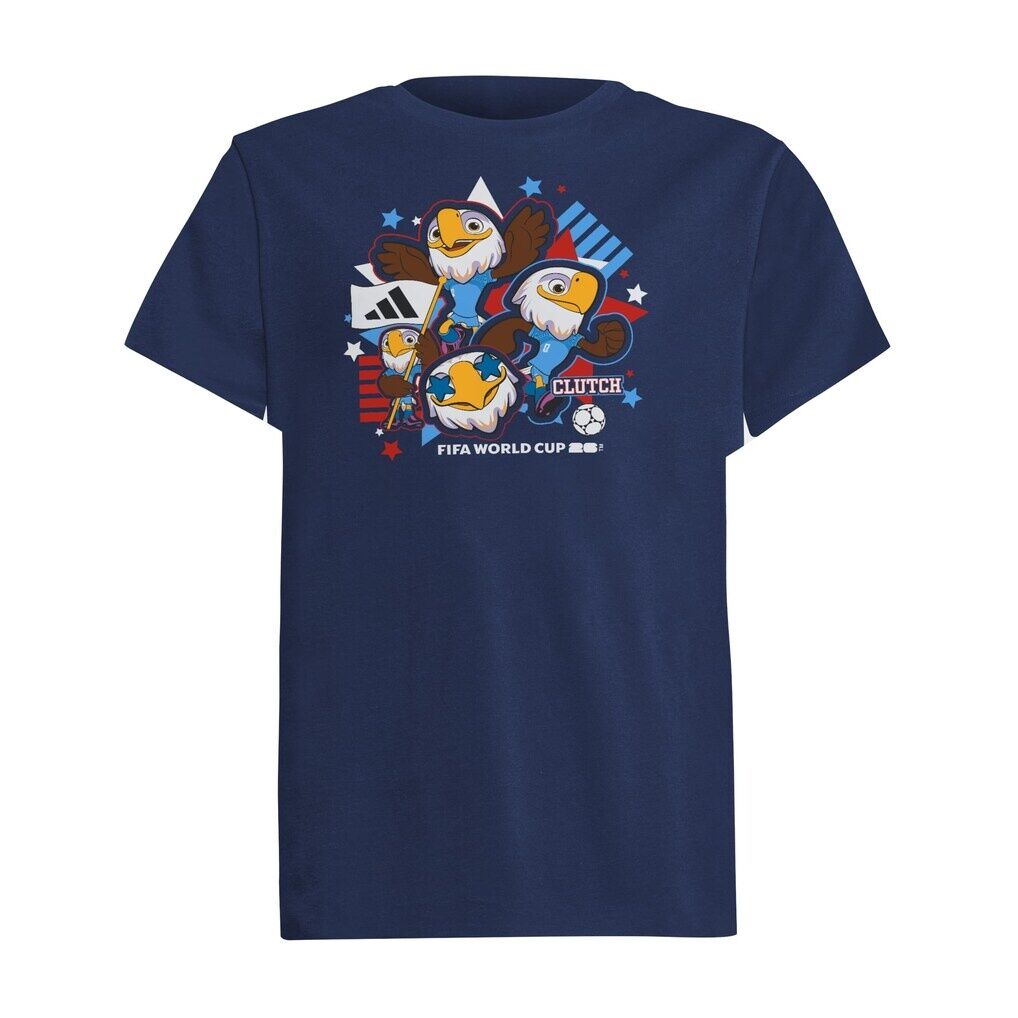 USA adidas Youth FIFA World Cup 2026 Host Country Mascot T-Shirt