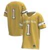 #1 Georgia Tech Yellow Jackets Under Armour Youth Replica Football Jersey - Gold - Front View