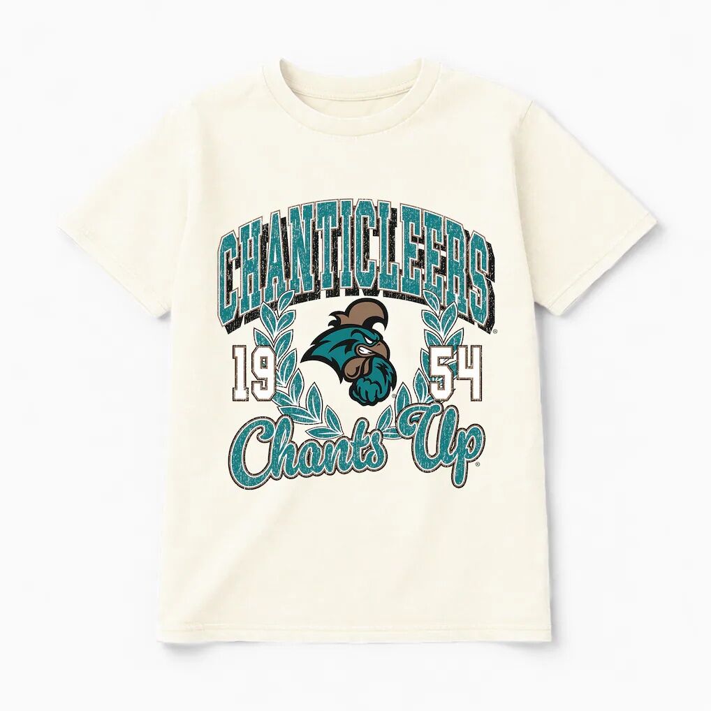 Coastal Carolina Chanticleers Gameday Couture Women's Raised on Victory T-Shirt - Natural