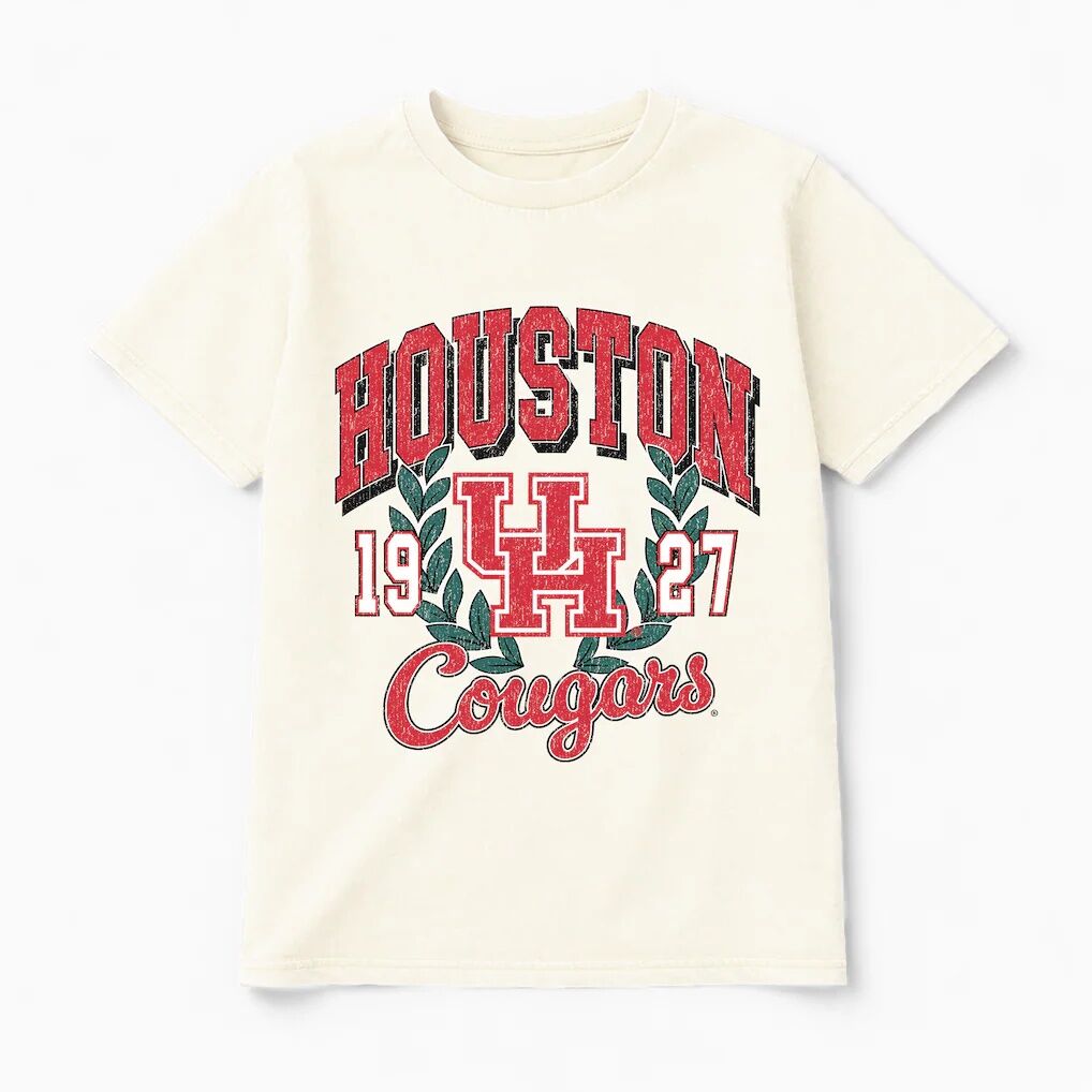 Houston Cougars Gameday Couture Women's Raised on Victory T-Shirt - Natural