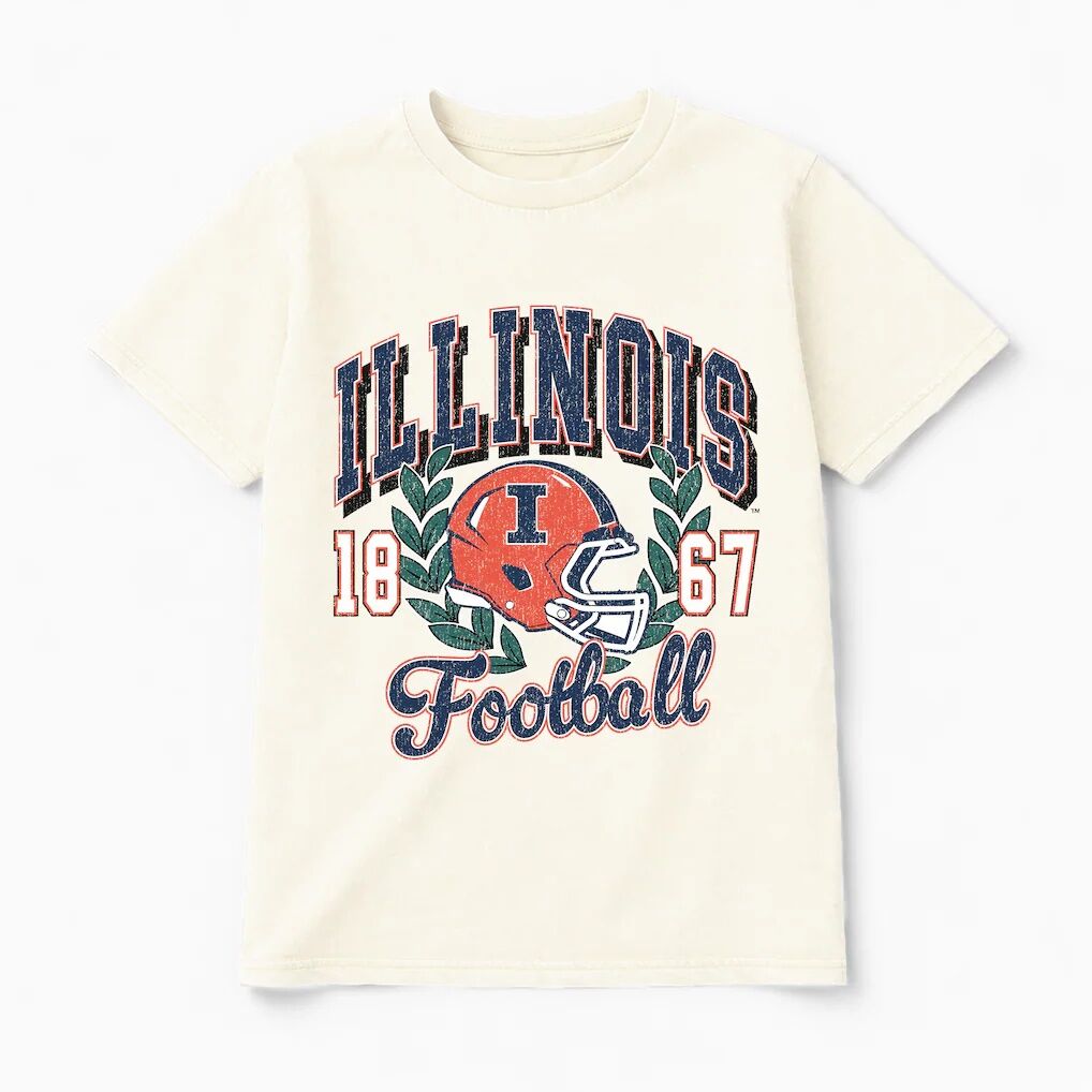 Illinois Fighting Illini Gameday Couture Women's Raised on Victory T-Shirt - Natural