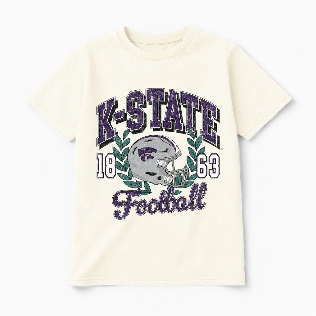 Kansas State Wildcats Gameday Couture Women's Raised on Victory T-Shirt - Natural