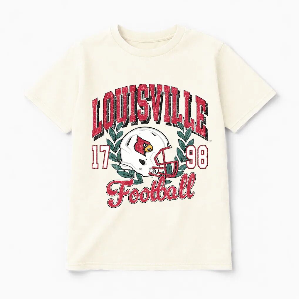 Louisville Cardinals Gameday Couture Women's Raised on Victory T-Shirt - Natural
