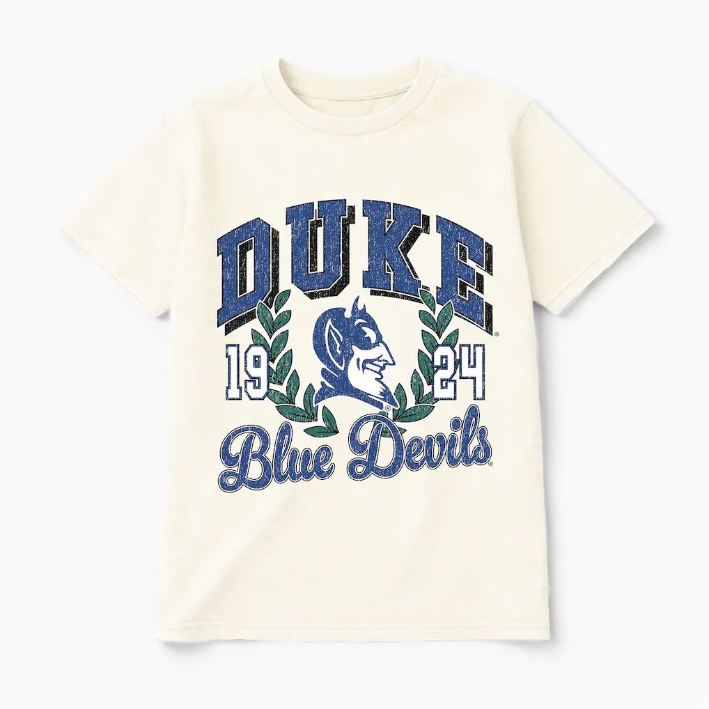 Duke Blue Devils Gameday Couture Women's Raised on Victory T-Shirt - Natural