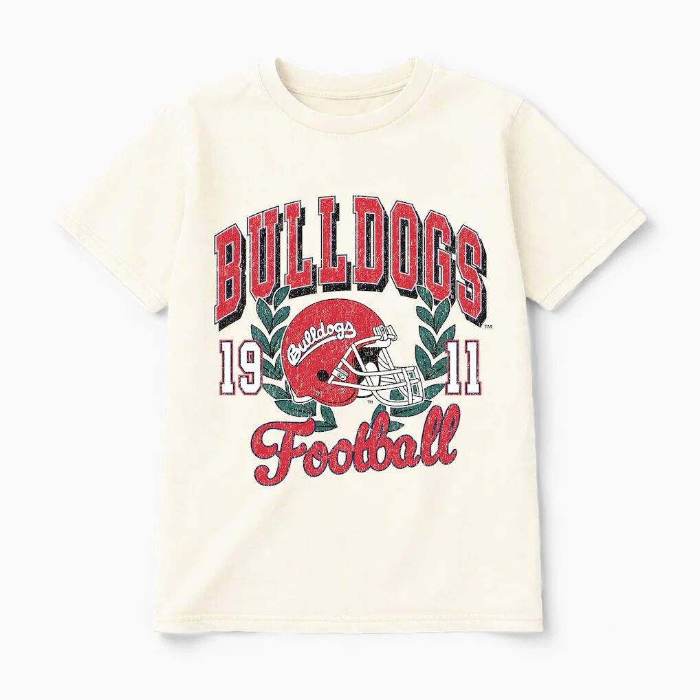 Fresno State Bulldogs Gameday Couture Women's Raised on Victory T-Shirt - Natural