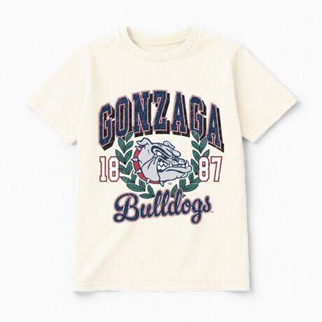 Gonzaga Bulldogs Gameday Couture Women's Raised on Victory T-Shirt - - Front View