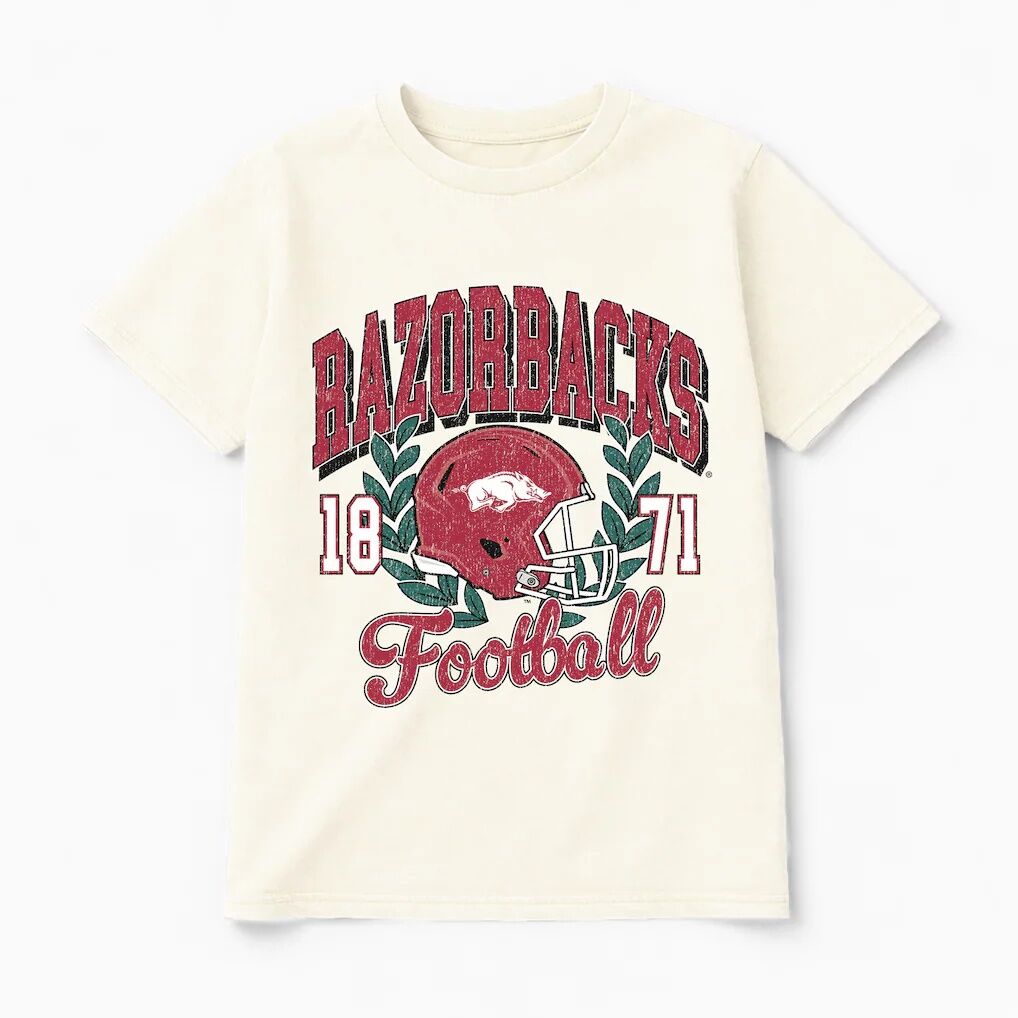 Arkansas Razorbacks Gameday Couture Women's Raised on Victory T-Shirt - Natural