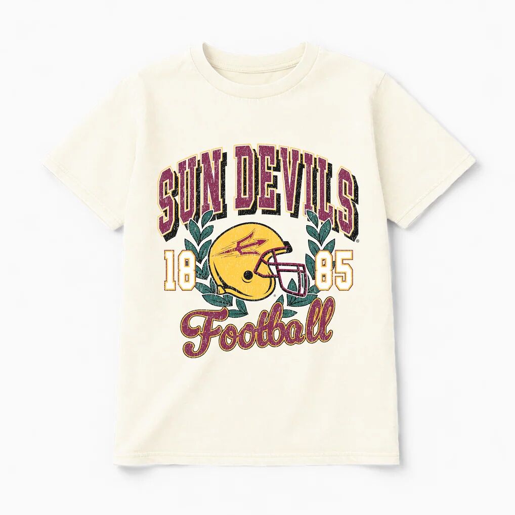 Arizona State Sun Devils Gameday Couture Women's Raised on Victory T-Shirt - Natural