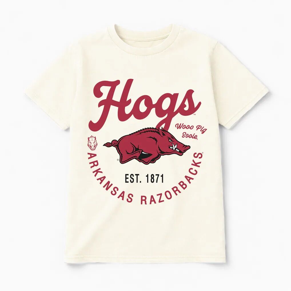 Arkansas Razorbacks Gameday Couture Women's You Know Our Name T-Shirt - Natural