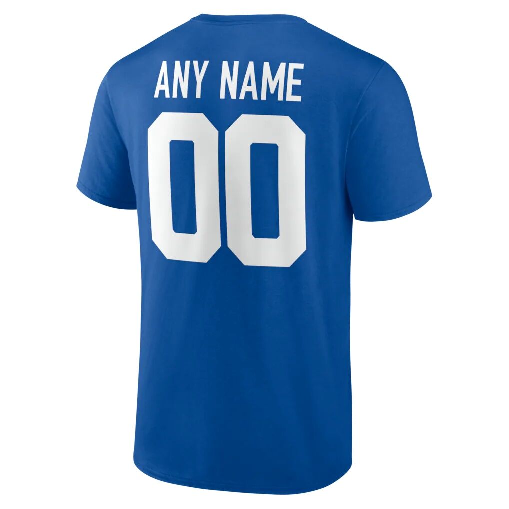 Seattle Seahawks  Team Authentic Classic Personalized Name & Number T-Shirt – Royal