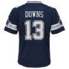 Caleb Downs Dallas Cowboys Nike Youth Team Game Jersey - Navy - Detail View