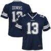 Caleb Downs Dallas Cowboys Nike Youth Team Game Jersey - Navy - Front View