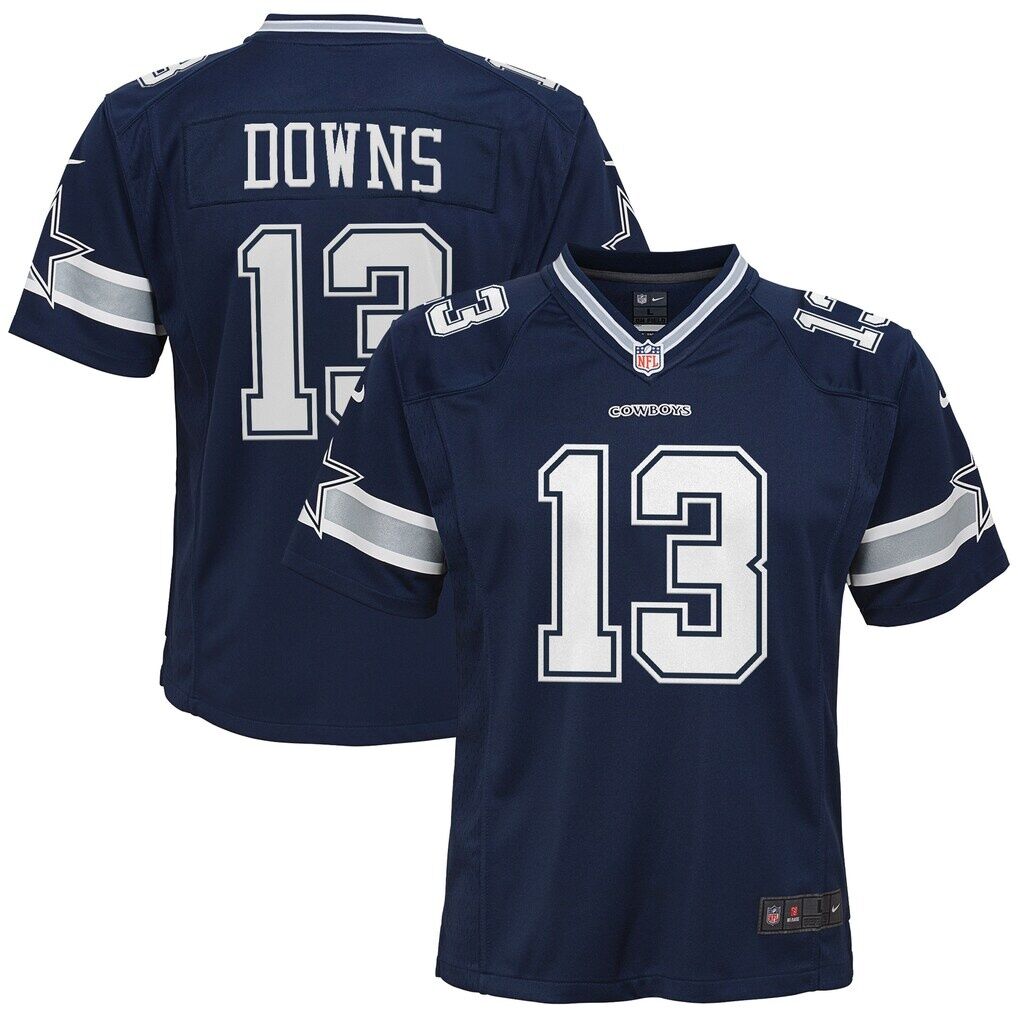 Caleb Downs Dallas Cowboys Nike Youth Team Game Jersey