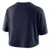 Gonzaga Bulldogs Nike Women's Dri-FIT Cropped T-Shirt - Navy - Detail View