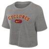 Iowa State Cyclones Nike Women's Dri-FIT Cropped T-Shirt - - Side View
