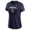 Gonzaga Bulldogs Nike Women's Primary T-Shirt - Navy - Side View