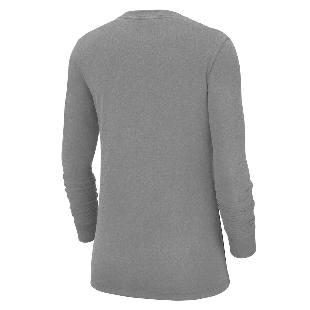 Gonzaga Bulldogs Nike Women's Core Long Sleeve T-Shirt - Heather Gray