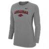Arkansas Razorbacks Nike Women's Core Long Sleeve T-Shirt - - Side View