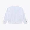 Philadelphia 76ers Mitchell & Ness Women's Lightweight Crewneck Sweatshirt - White - Side View