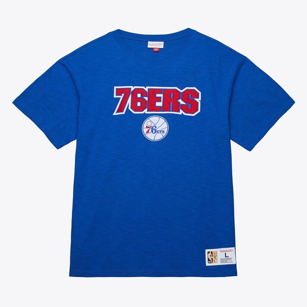 Philadelphia 76ers Mitchell & Ness Legendary Slub T-Shirt - Royal
