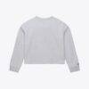 Philadelphia 76ers Mitchell & Ness Women's Crop Fleece Toggle Crewneck - - Alt2