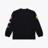 Cleveland Cavaliers Mitchell & Ness Training Camp Long-Sleeve T-Shirt - Black - Back View