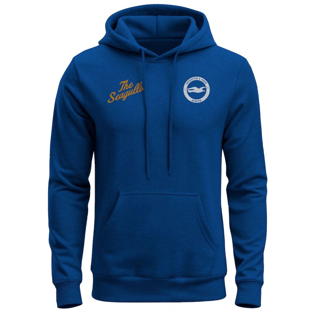 Brighton and Hove Albion 1863FC Athletic Wordmark Hoodie - Royal