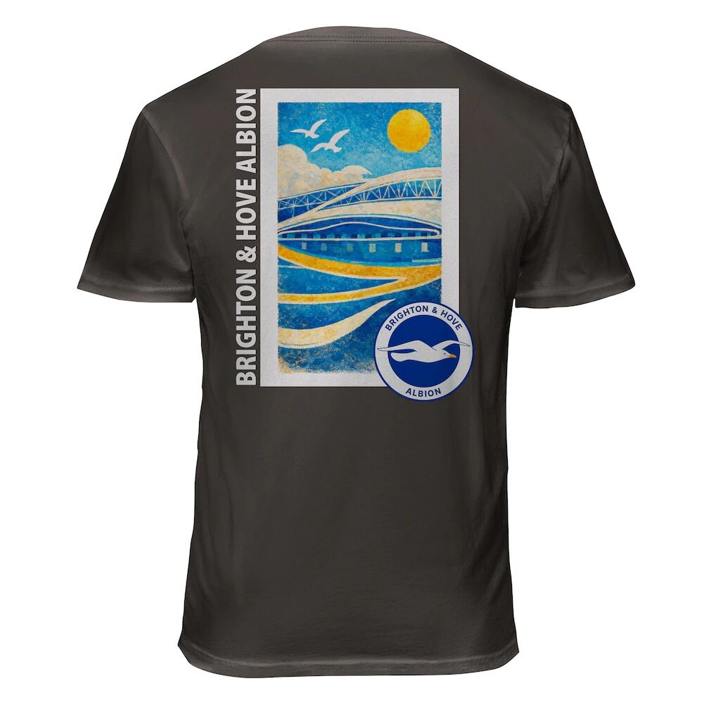 Brighton and Hove Albion 1863FC Post Stamp Soft Wash T-Shirt