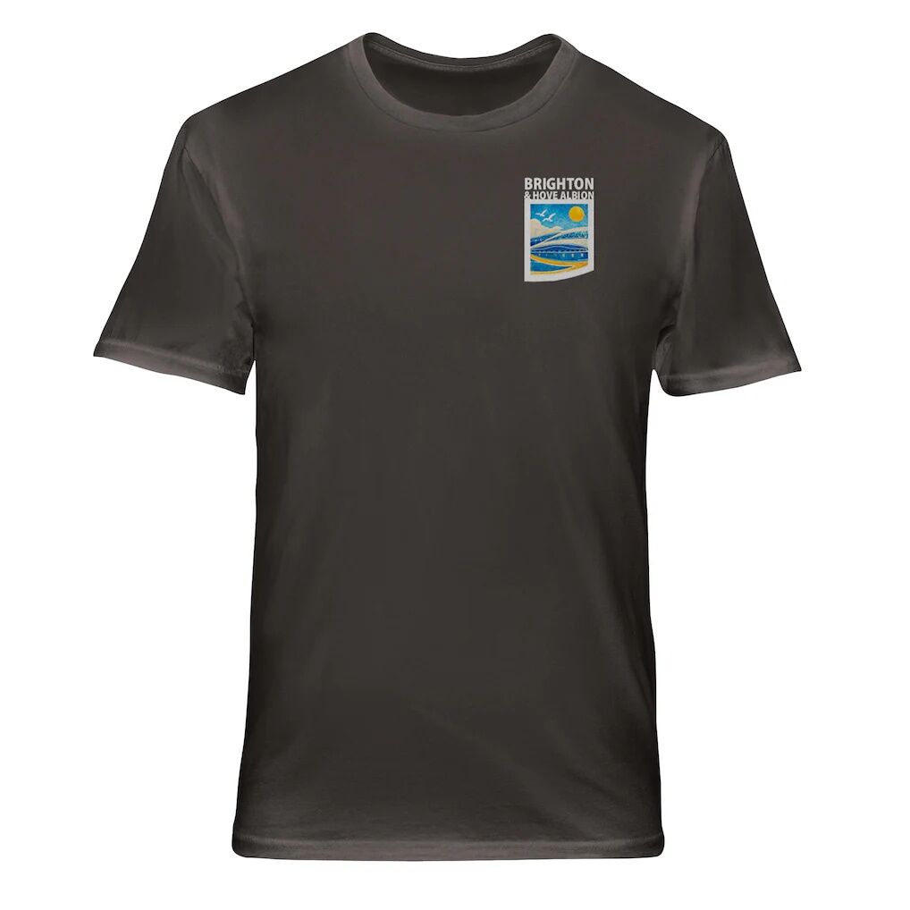 Brighton and Hove Albion 1863FC Post Stamp Soft Wash T-Shirt