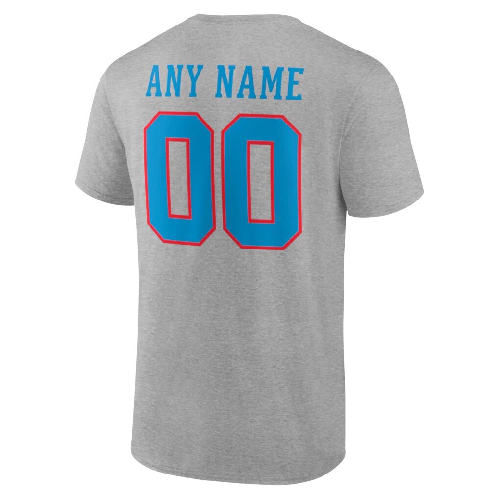 Tennessee Titans  Team Authentic Personalized Name & Number T-Shirt
