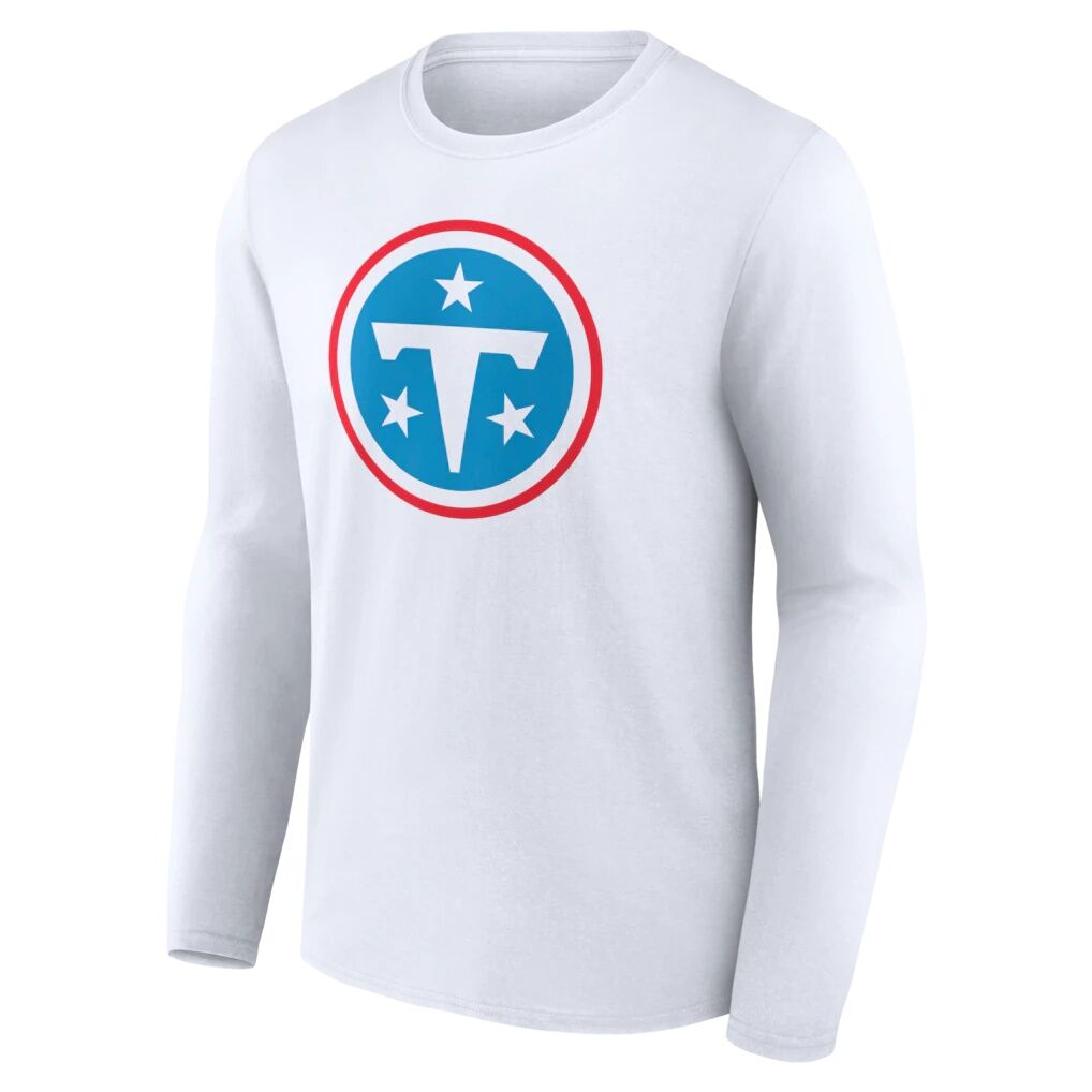 Tennessee Titans  Team Authentic Personalized Name & Number Long Sleeve T-Shirt
