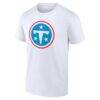 Tennessee Titans Team Authentic Personalized Name & Number T-Shirt - White - Side View