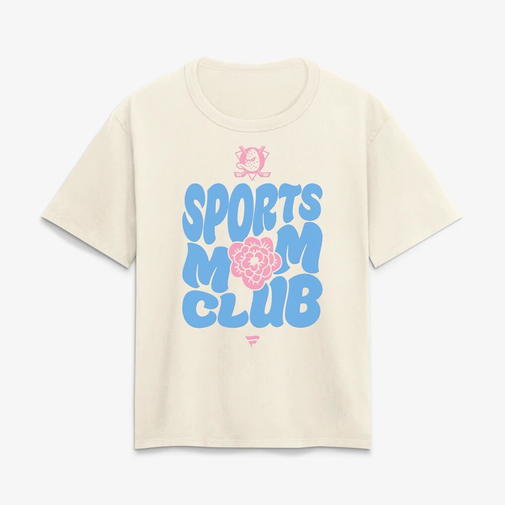 Anaheim Ducks Women's Sports Mom Club T-Shirt
