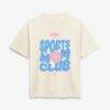 Los Angeles Kings Women's Sports Mom Club T-Shirt - Cream - Front View