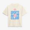Montreal Canadiens Women's Sports Mom Club T-Shirt - Cream - Front View