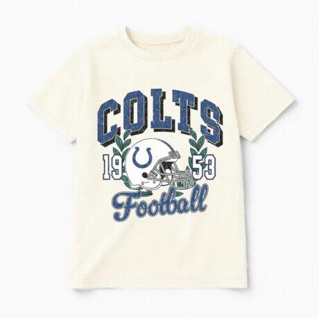 Indianapolis Colts Gameday Couture Women's Raised on Victory T-Shirt - - Front View