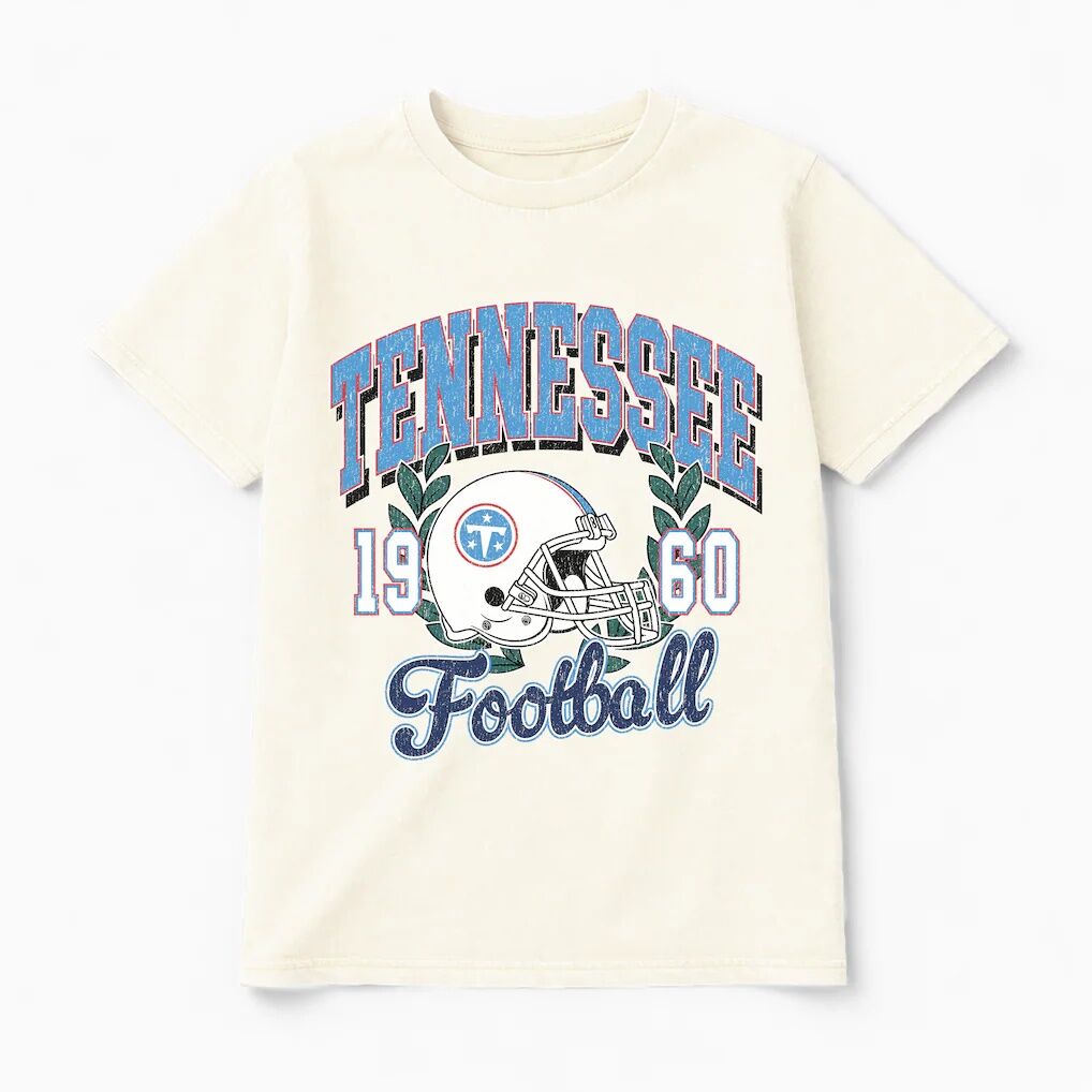 Tennessee Titans Gameday Couture Women's Raised on Victory T-Shirt - Natural