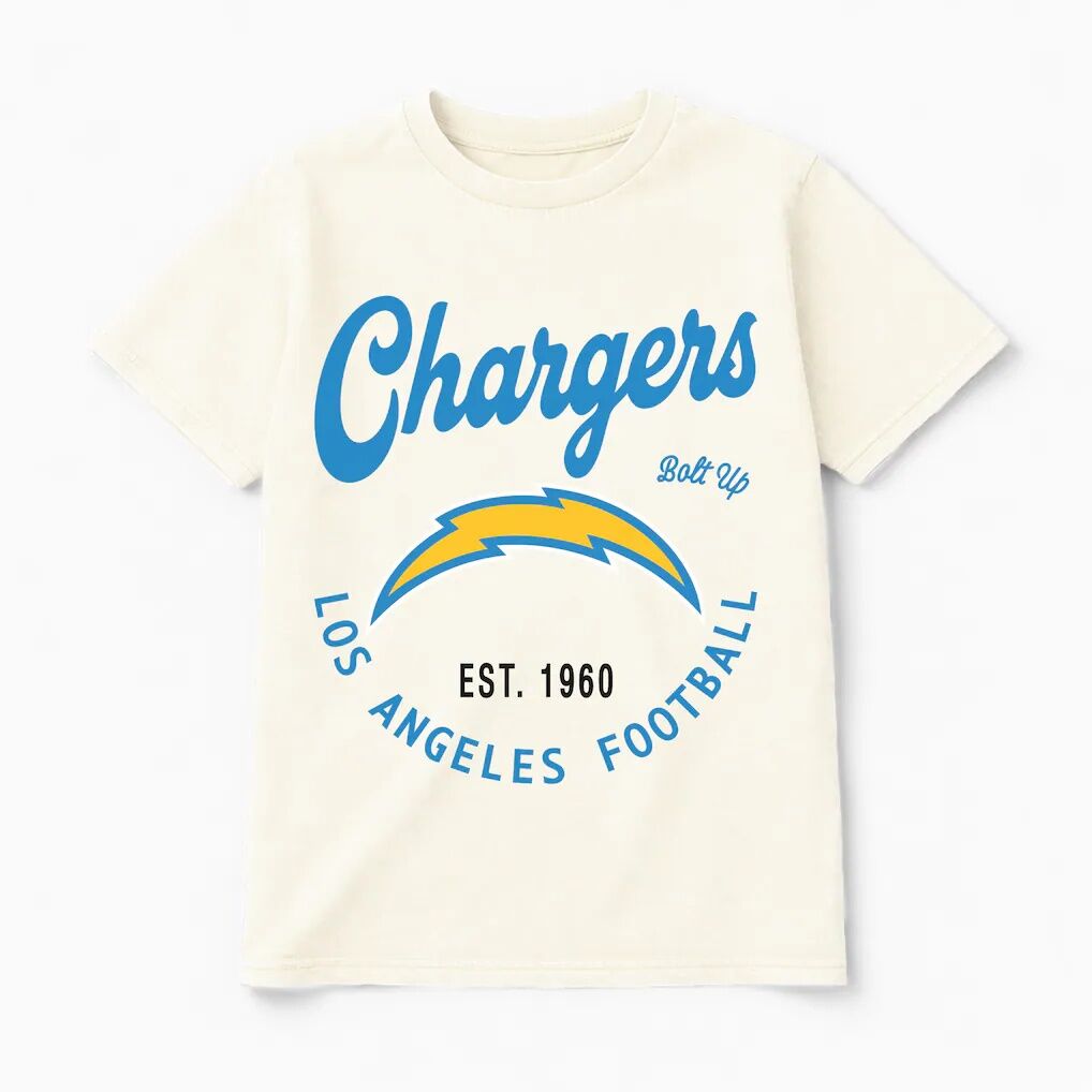 Los Angeles Chargers Gameday Couture Women's You Know Our Name T-Shirt - Natural