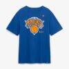 Josh Hart New York Knicks 2026 NBA Finals Name & Number Legacy T-Shirt - Blue - Side View